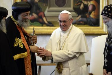 Ecumenical meeting and prayer POPE FRANCIS AND EGYPT