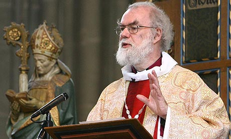 RETIRED ANGLICAN ARCHBISHOP OF CANTERBURY, ROWAN WILLIAMS